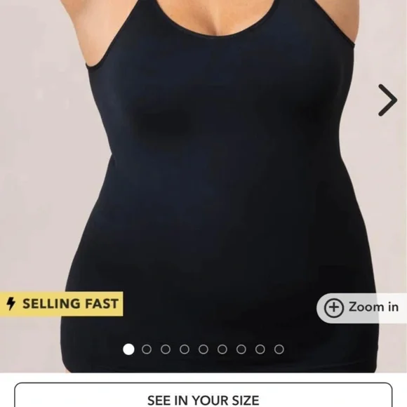 Shapermint Black Camis - Picture 3 of 5